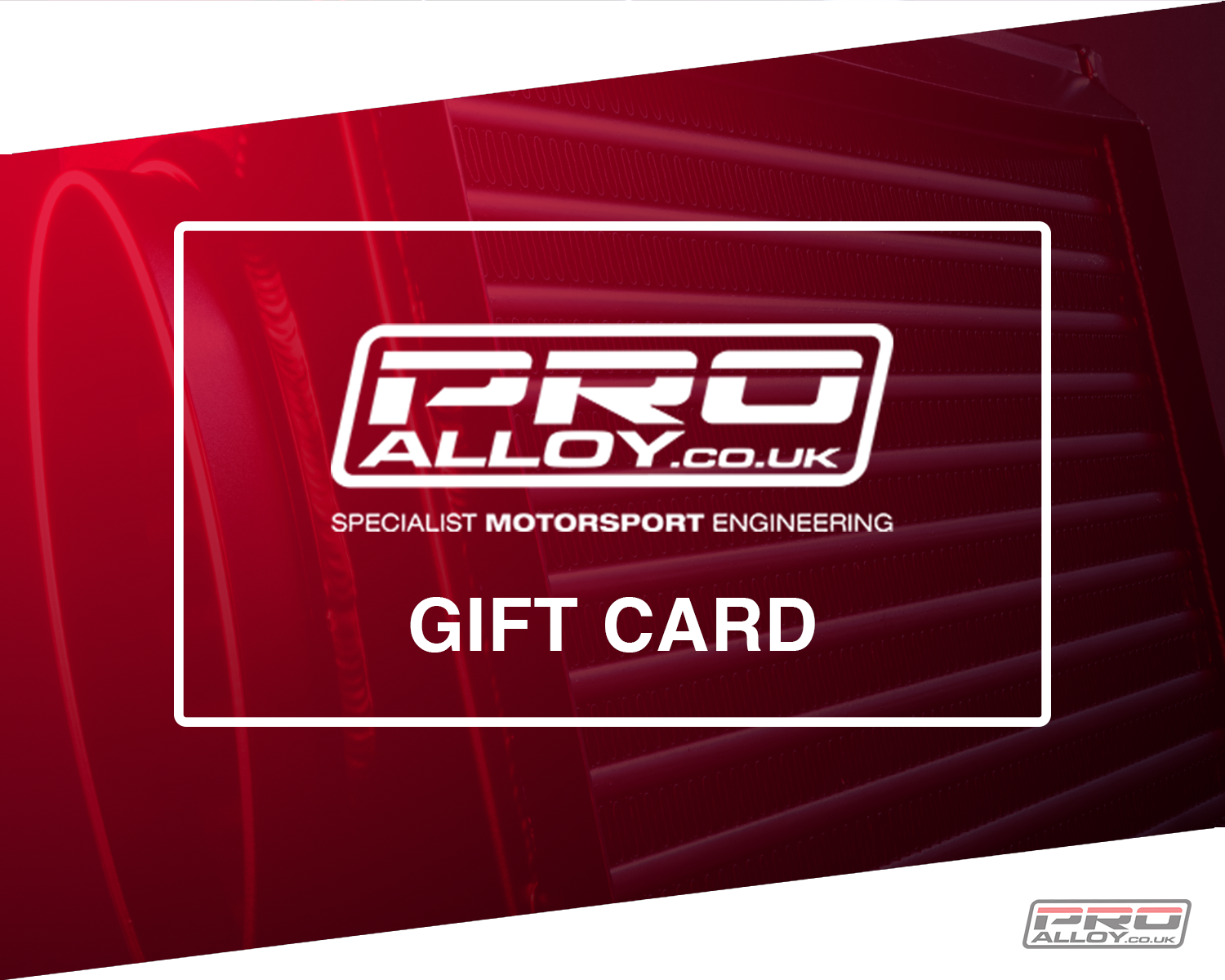 Pro Alloy Gift Card Gift Cards    - Pro Alloy